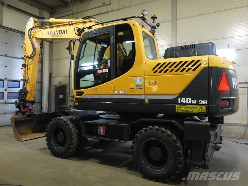Hyundai R 140 W-9A Mobilbagger