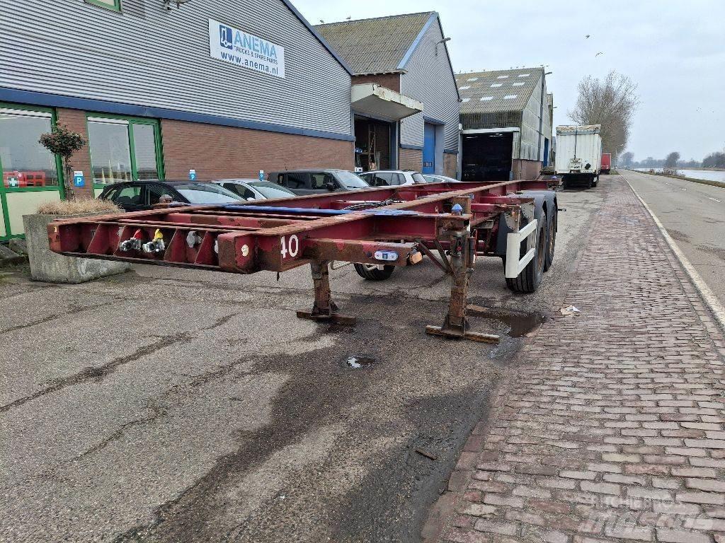 Pacton TXC 230 Containerauflieger