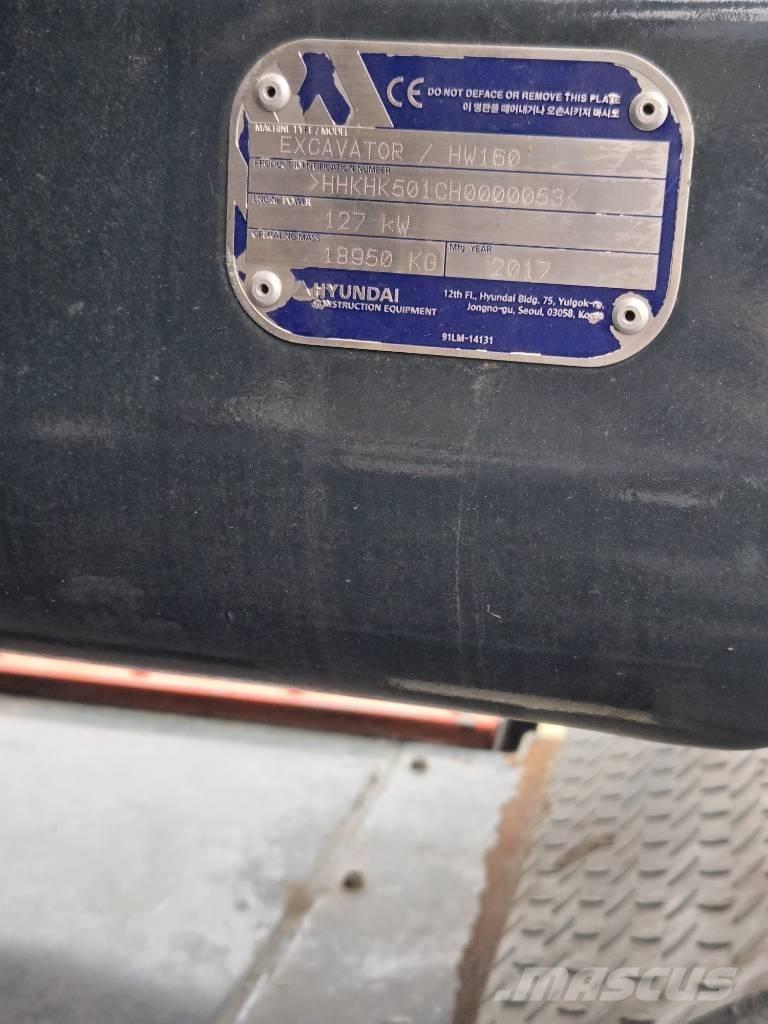 Hyundai HW 160 Mobilbagger