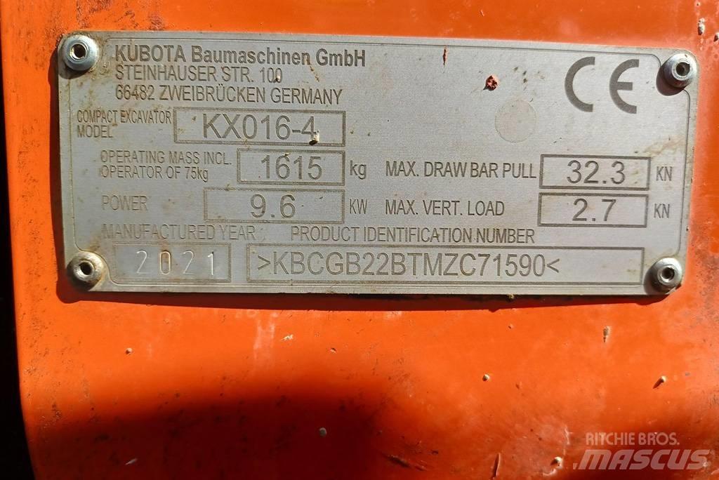 Kubota KX016-4G Minibagger < 7t