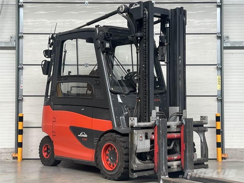 Linde E 50HL-01 Elektro Stapler