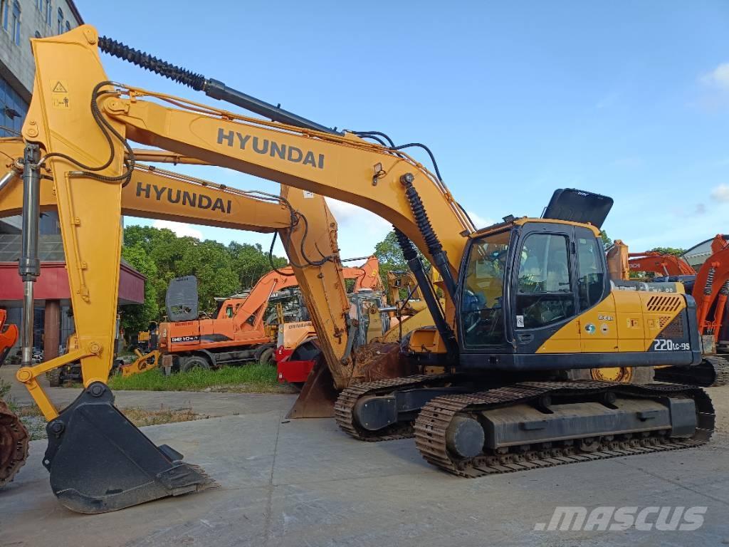 Hyundai r220lc-9s Raupenbagger