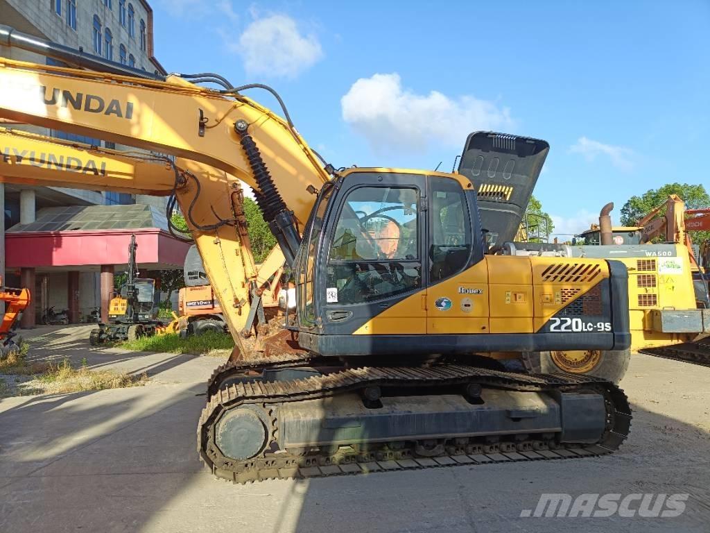 Hyundai r220lc-9s Raupenbagger
