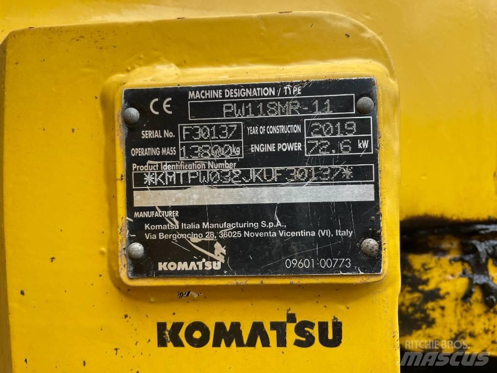 Komatsu PW 118 Mobilbagger