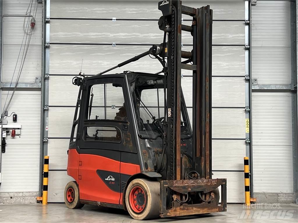 Linde E 40/600 HL Elektro Stapler