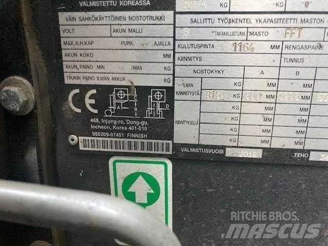 Doosan D35C-7 Diesel Stapler