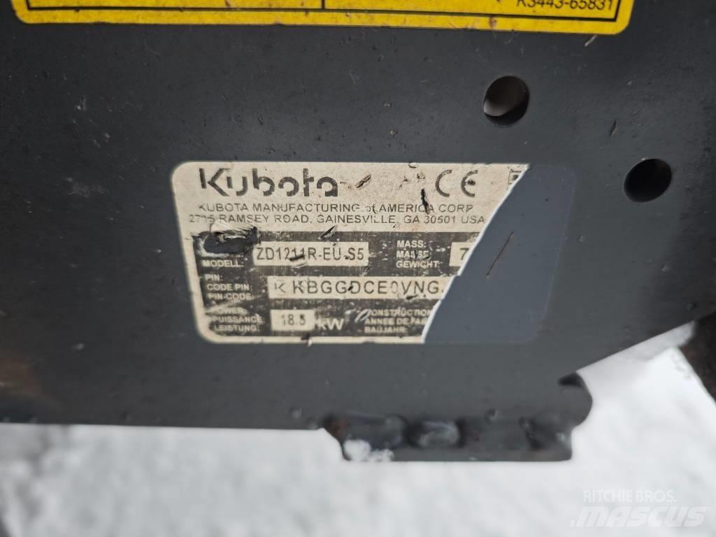 Kubota ZD 1211 Reitermäher