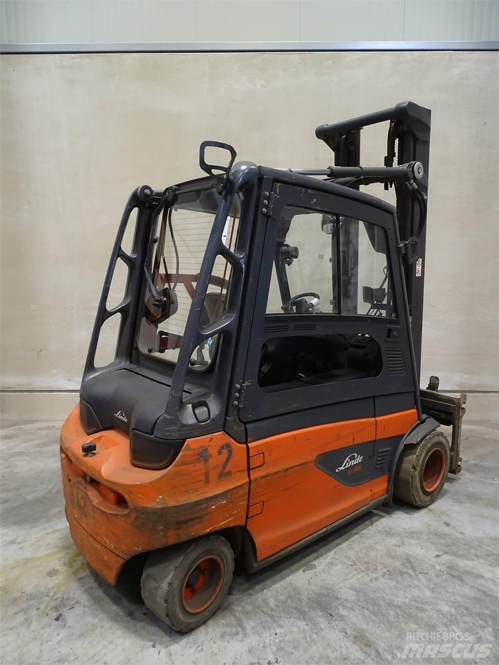 Linde E35L-01 Elektro Stapler