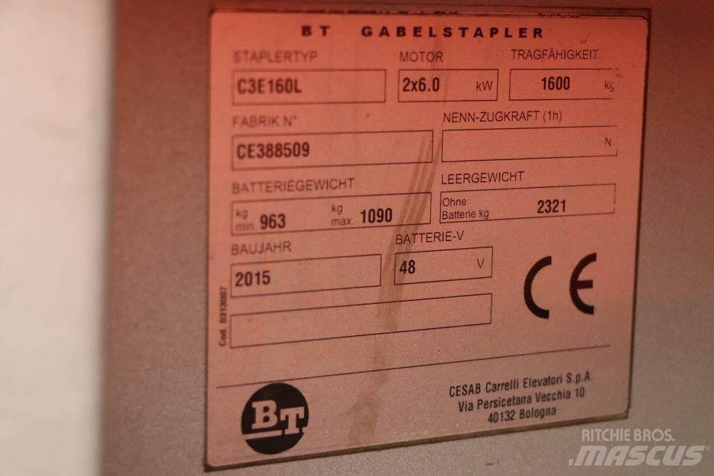 BT C3E160L Elektro Stapler