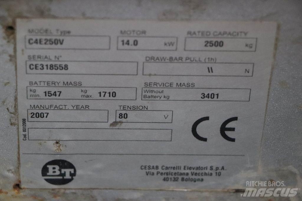 BT C4E250V Elektro Stapler