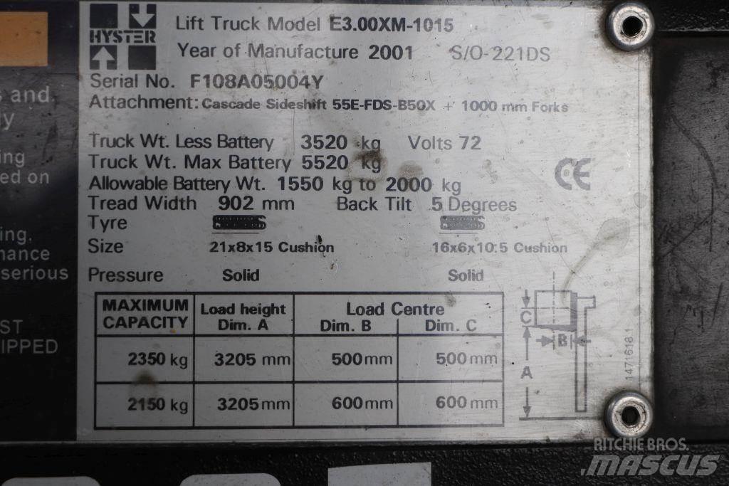Hyster E3.00XM Elektro Stapler
