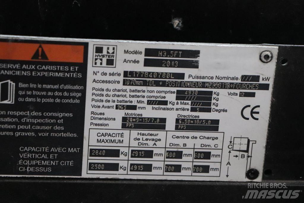 Hyster H3.5FT Diesel Stapler