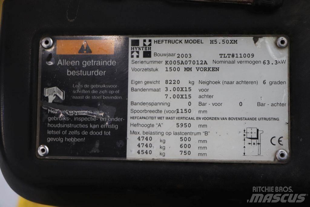 Hyster H5.50XM Gas Stapler