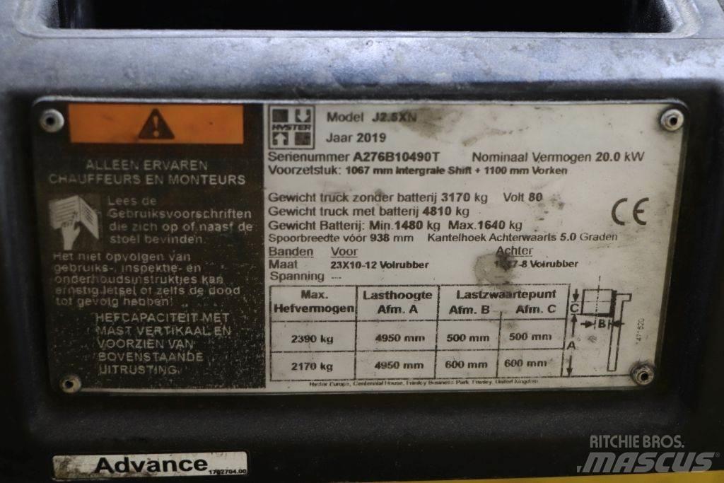 Hyster J2.5XN Elektro Stapler