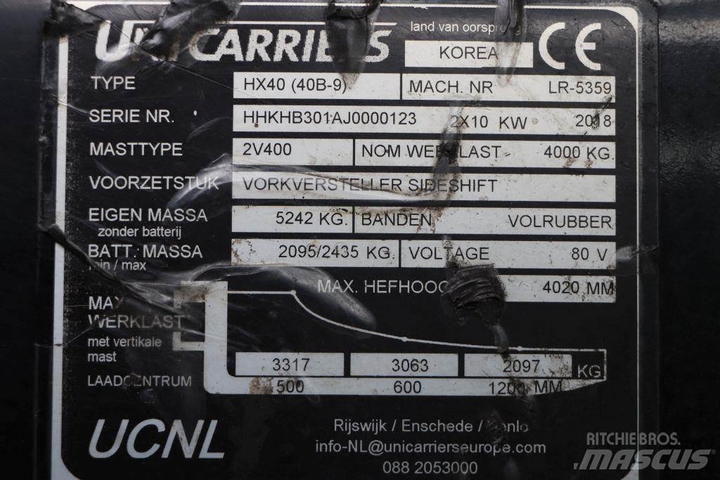 Hyundai 40B-9 Elektro Stapler