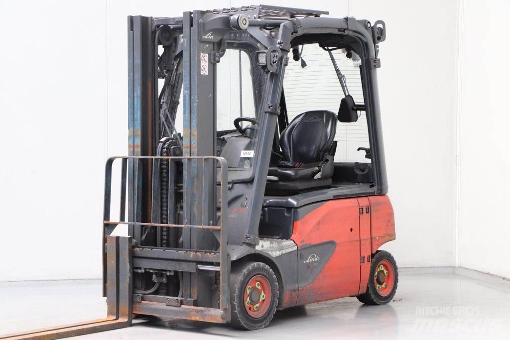Linde E16P-02 Elektro Stapler