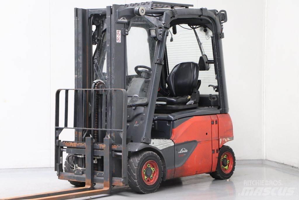 Linde E16P-02 Elektro Stapler