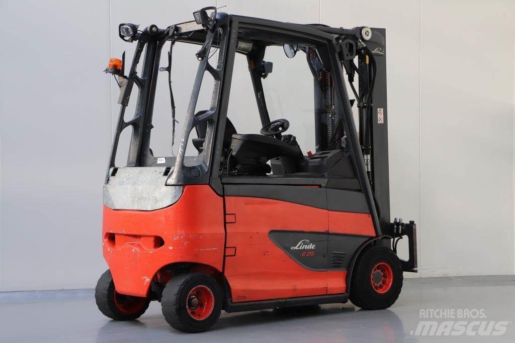Linde E25HL-01/600 Elektro Stapler