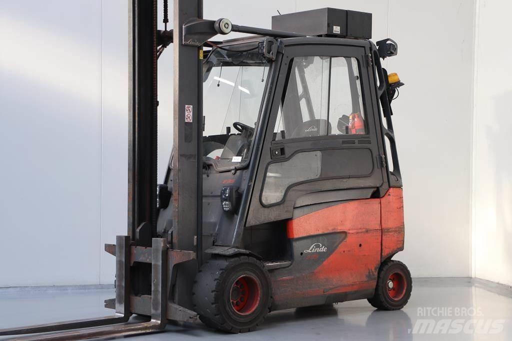 Linde E35HL-01 Elektro Stapler
