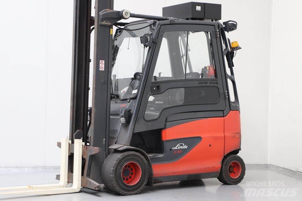 Linde E35HL-01 Elektro Stapler