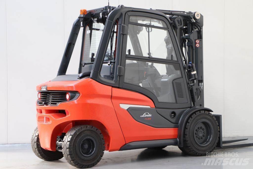 Linde H35D-01 Diesel Stapler