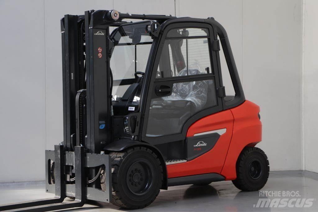Linde H35D-01 Diesel Stapler