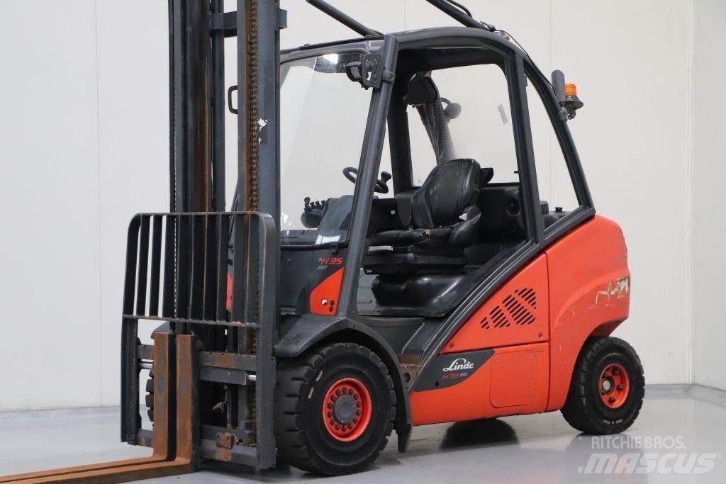 Linde H35D-02 Diesel Stapler