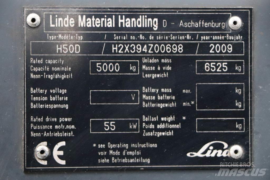 Linde H50D Diesel Stapler