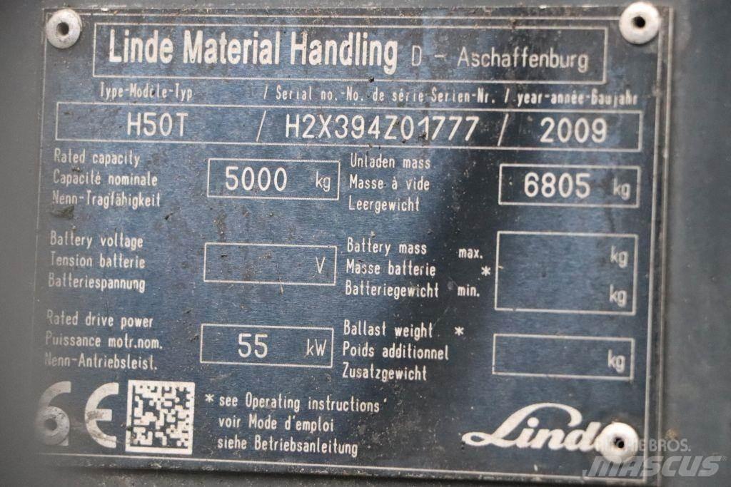 Linde H50T Gas Stapler