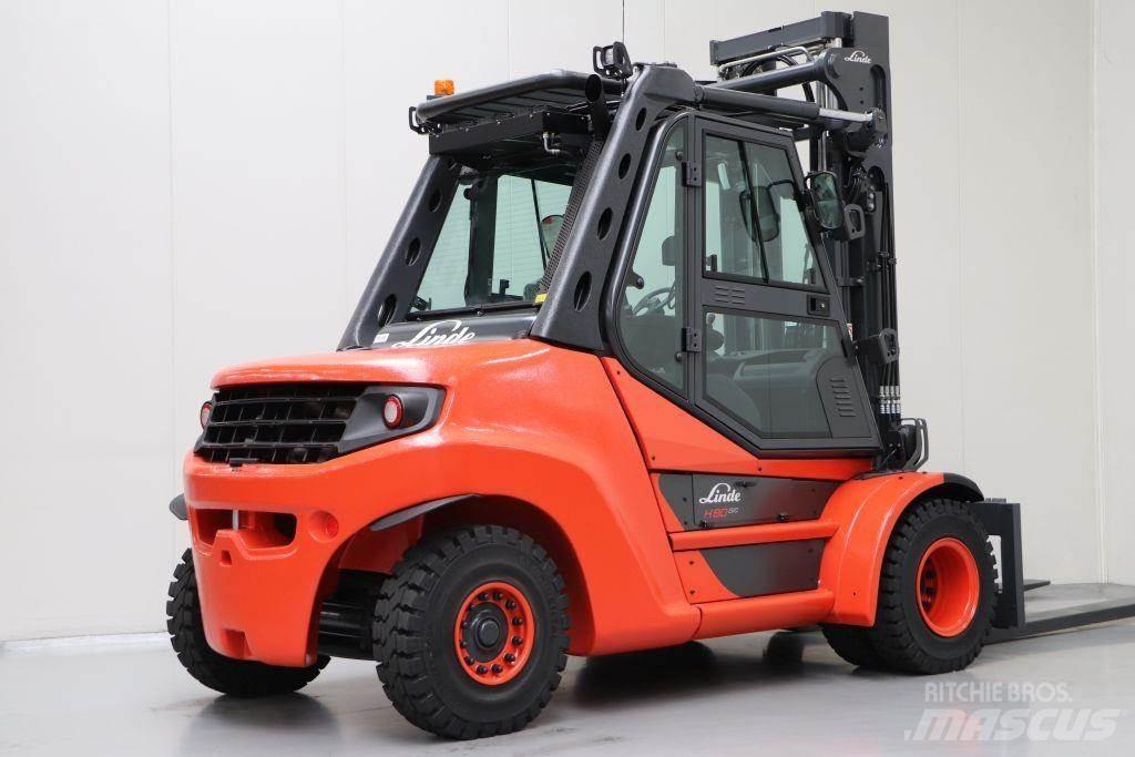 Linde H80D-03/900 Diesel Stapler
