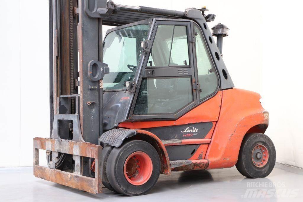 Linde H80D-03/900 Diesel Stapler