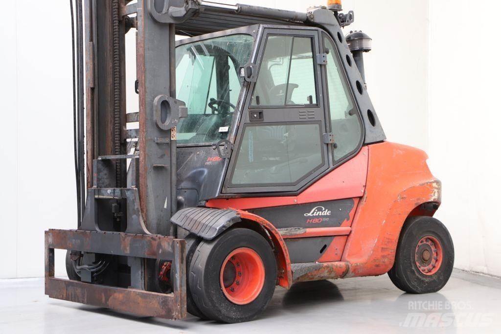 Linde H80D-03/900 Diesel Stapler