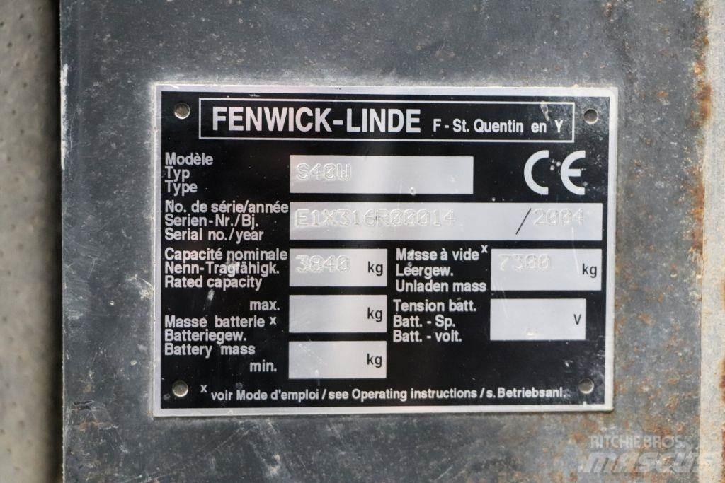 Linde S40W Seitenstapler