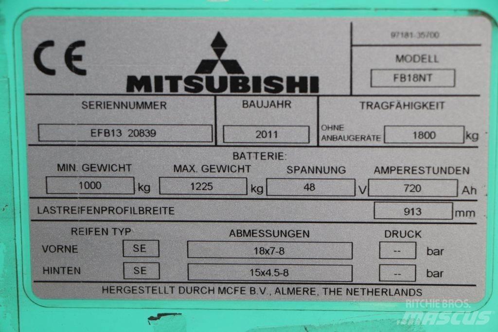 Mitsubishi FB18NT Elektro Stapler