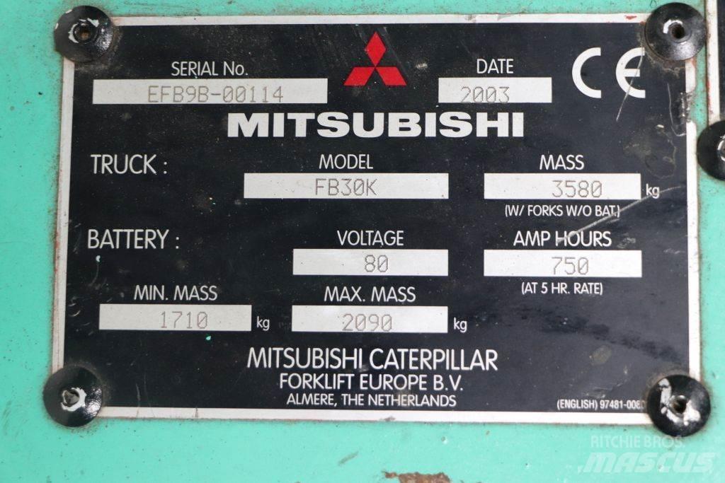 Mitsubishi FB30K Elektro Stapler