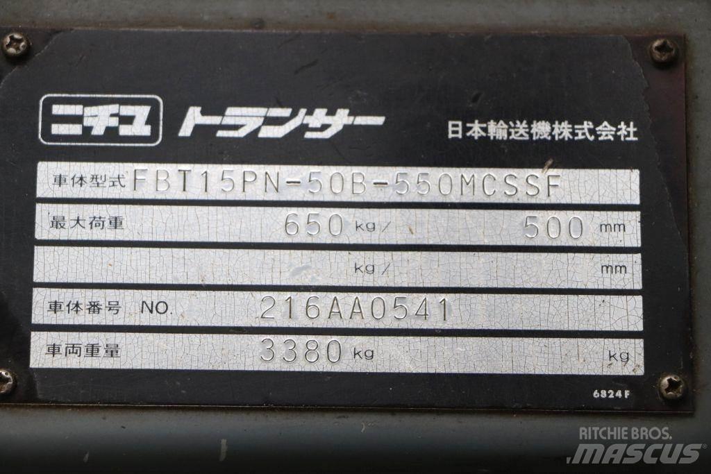 Nichiyu FBT15PN Elektro Stapler