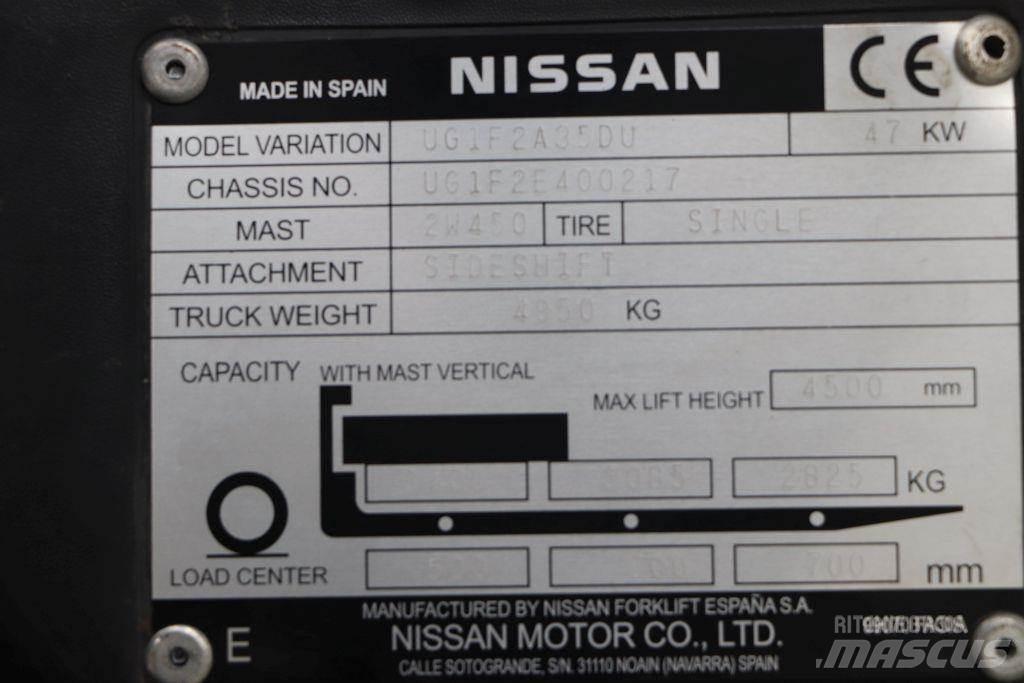 Nissan UG1F2A35DU Gas Stapler