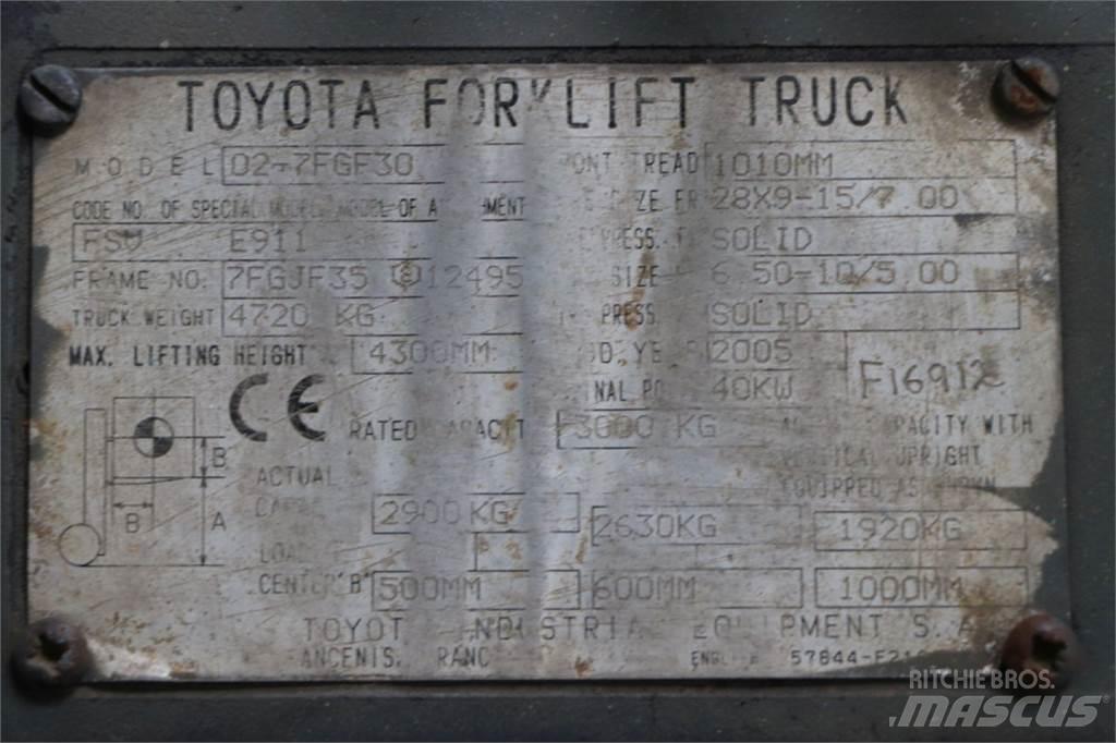 Toyota 02-7FGF30 Gas Stapler