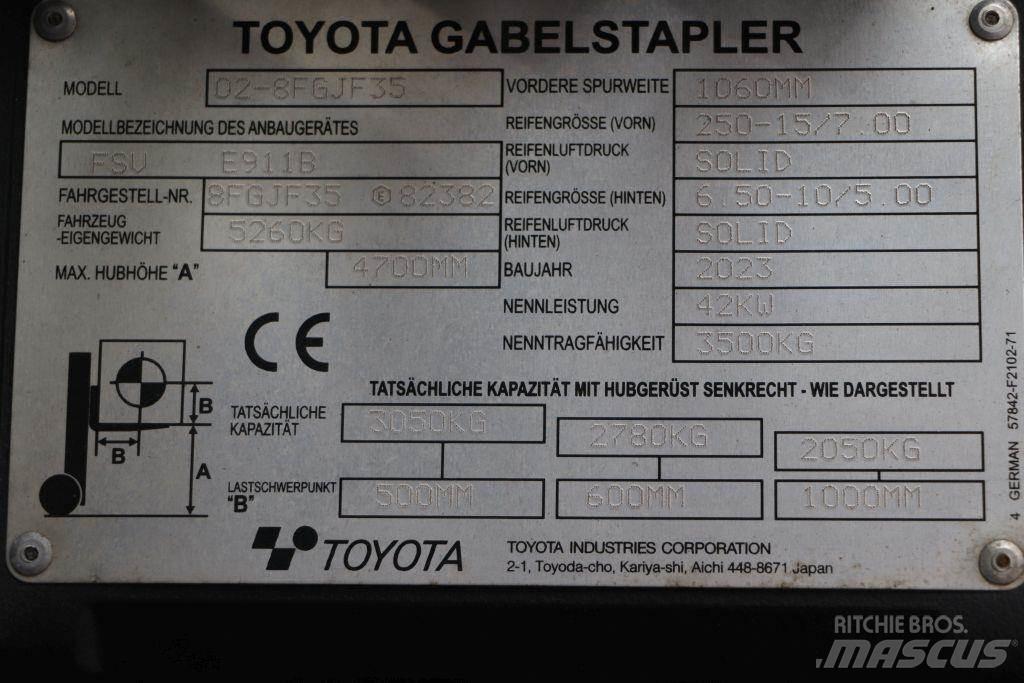 Toyota 02-8FGJF35 Gas Stapler