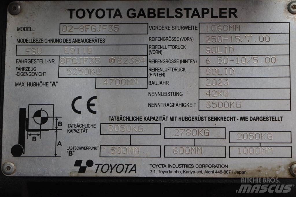 Toyota 02-8FGJF35 Gas Stapler