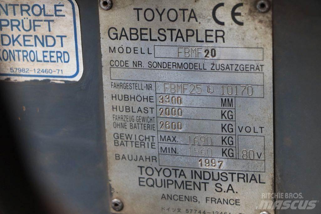 Toyota FBMF20 Elektro Stapler