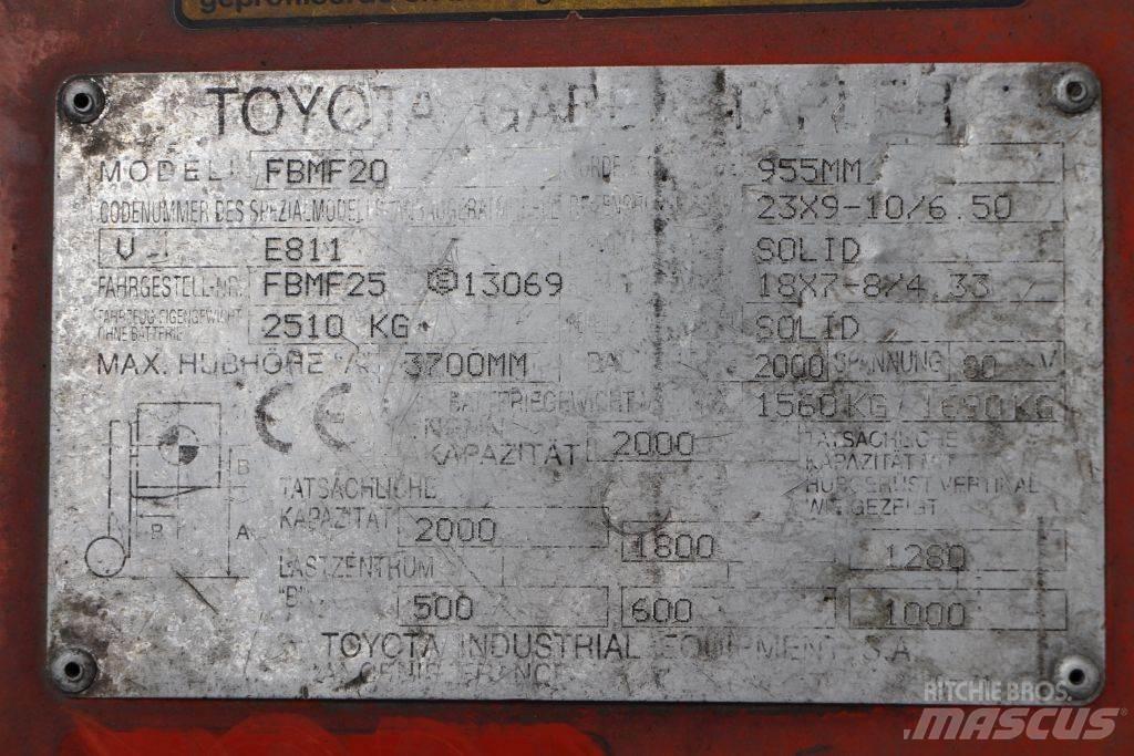 Toyota FBMF20 Elektro Stapler