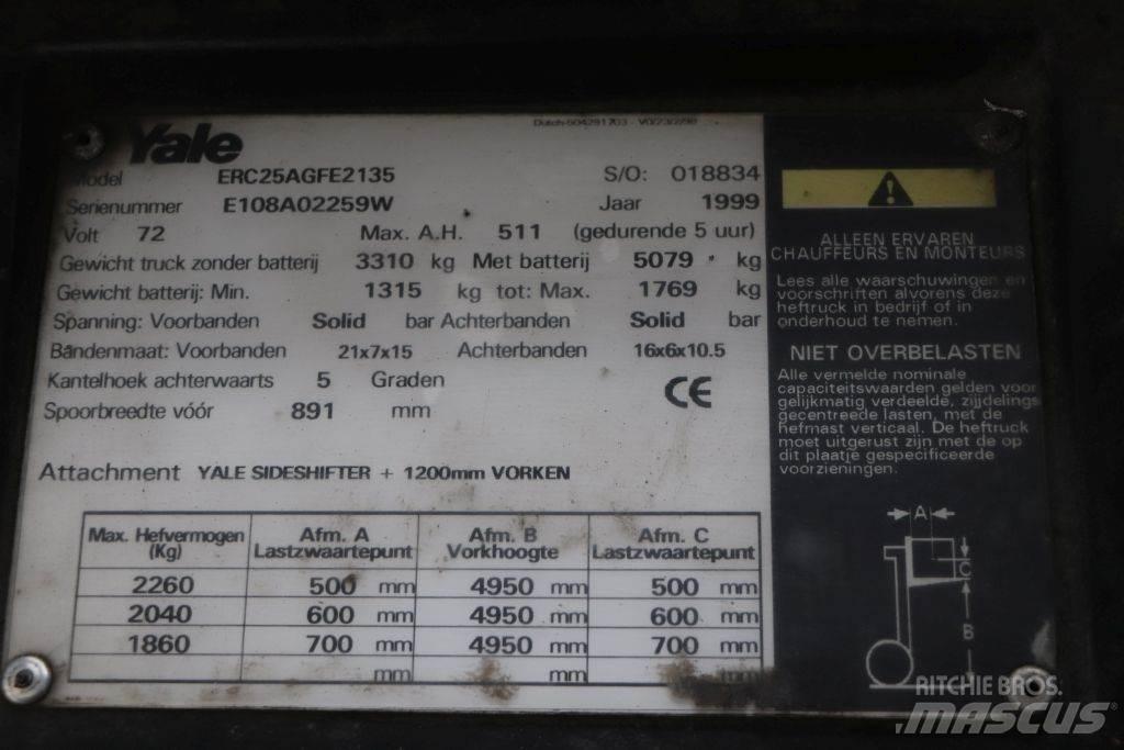 Yale ERC25AGF Elektro Stapler
