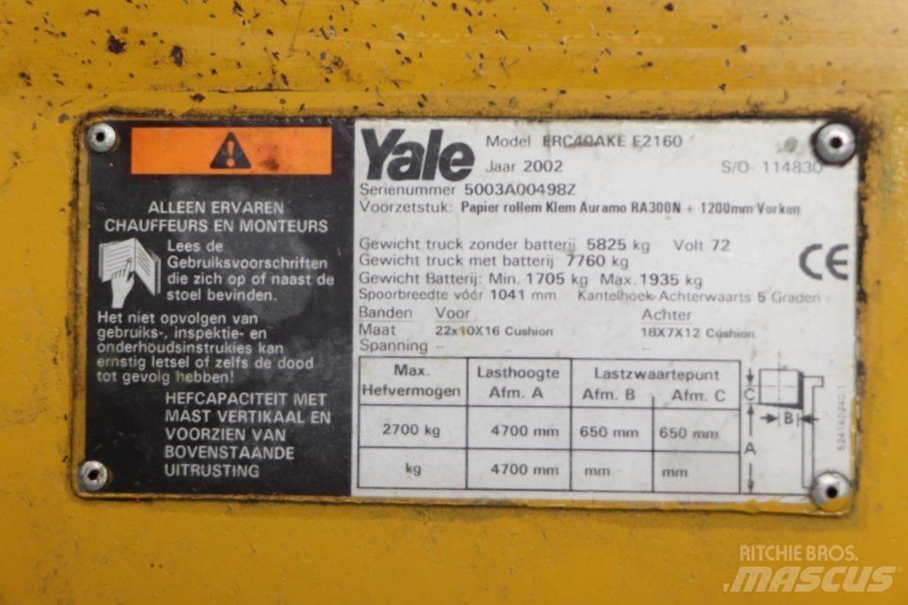 Yale ERC40AKE Elektro Stapler