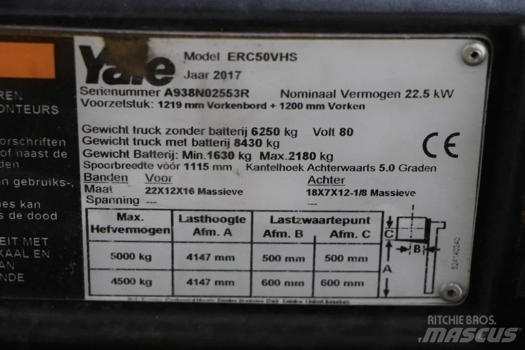 Yale ERC50VHS Elektro Stapler