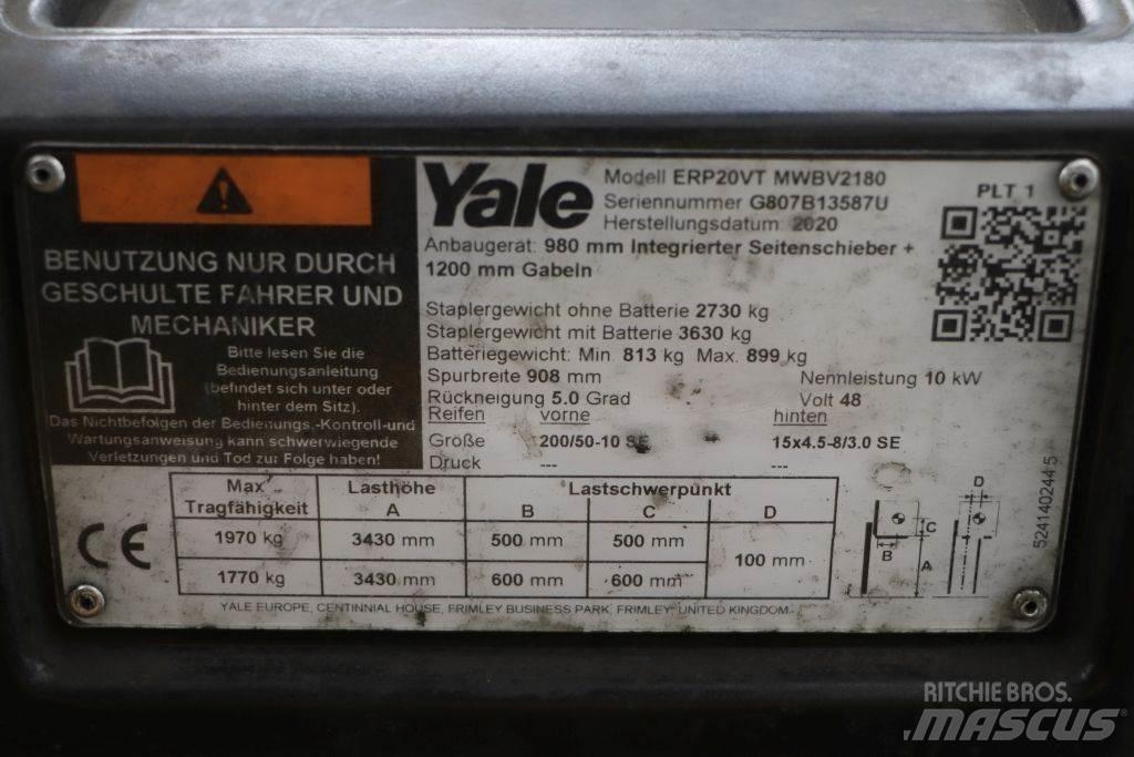 Yale ERP20VT Elektro Stapler