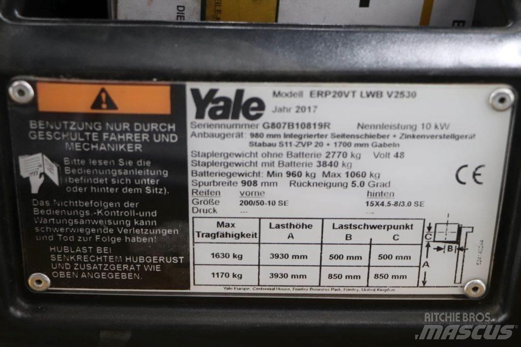 Yale ERP20VT Elektro Stapler