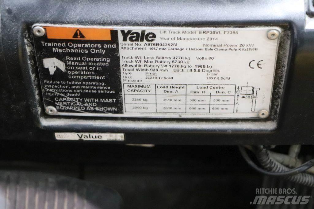 Yale ERP30VL Elektro Stapler