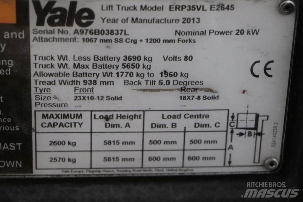 Yale ERP35VL Elektro Stapler