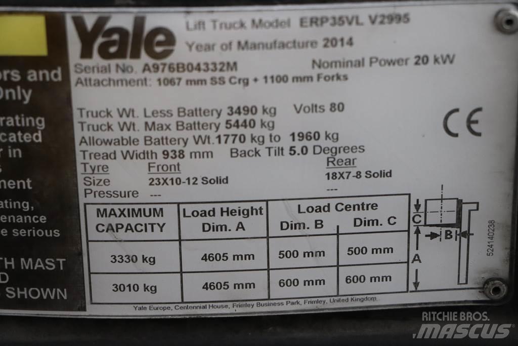 Yale ERP35VL Elektro Stapler